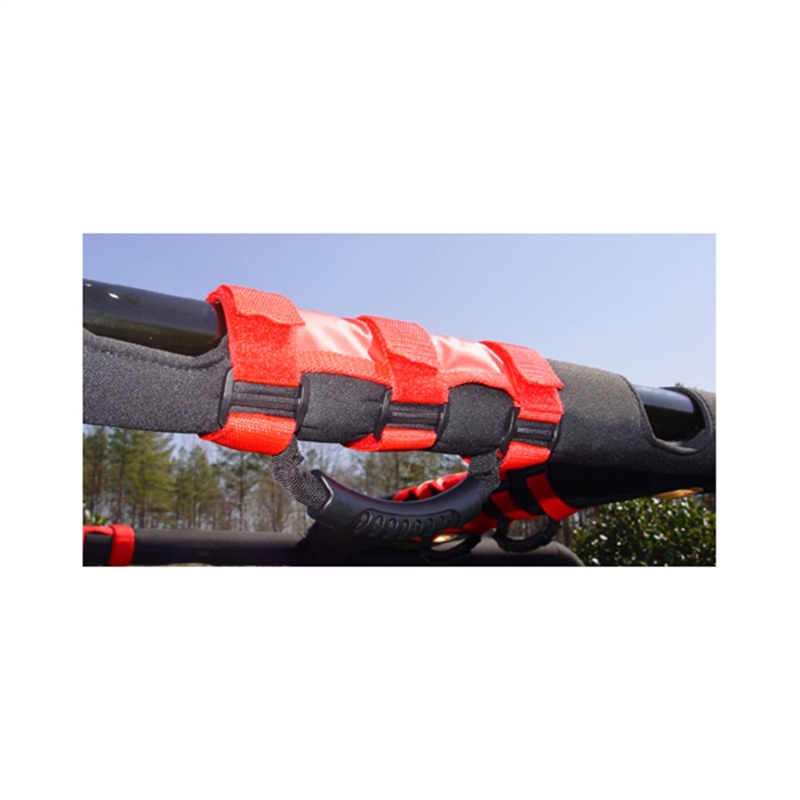 Jeep JT Grab Handles - Front - Rugged Ridge - Ultimate - Red - `55-`20